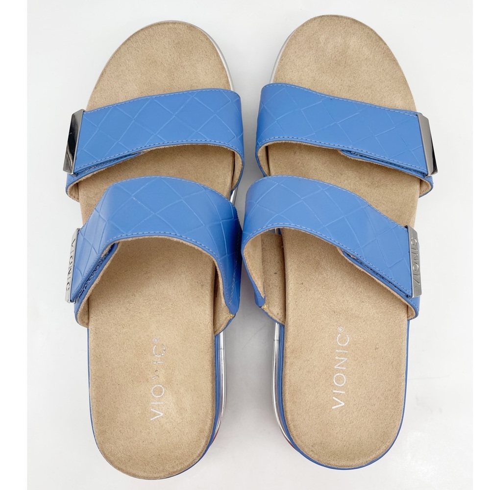 Vionic Womens Brandie Blue Sandals Size 11 Medium (B, M) - Picture 7 of 12